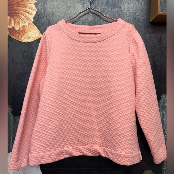 croft & barrow Sweaters - 🧿PRICE FIRM🧿 CROFT & BARROW pink quilted sweater